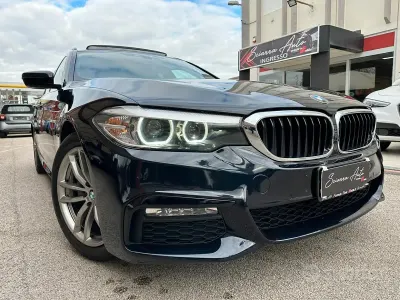 Usata BMW 520 M Sport 190 CV (139 kW) 2018 Blu Station wagon