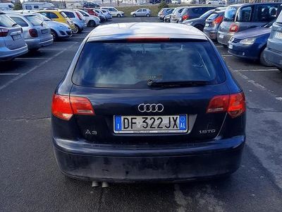 Usata Audi A3 105 CV (77 kW) 2007 Nero Utilitaria