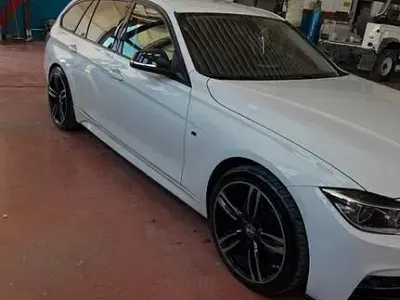 Usata BMW 318 150 CV (110 kW) 2015 Bianco Station wagon