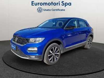 Usata VW T-Roc Style 116 CV (85 kW) 2020 Blu/azzurro SUV