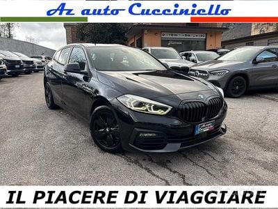 Usata BMW 116 Sport Line 116 CV (85 kW) 2021 Nero Utilitaria