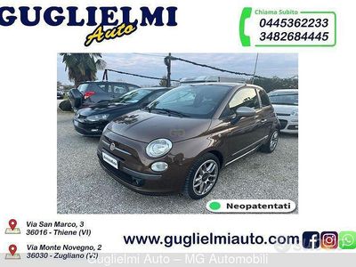 Usata Fiat 500 69 CV (50 kW) 2009 Marrone Cabrio