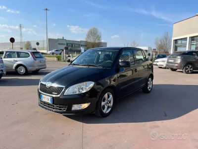Usata Skoda Fabia GreenLine 75 CV (55 kW) 2012 Nero Station wagon