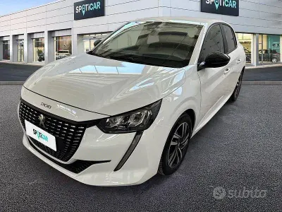 Usata Peugeot 208 Active 75 CV (55 kW) 2023 Bianco Utilitaria