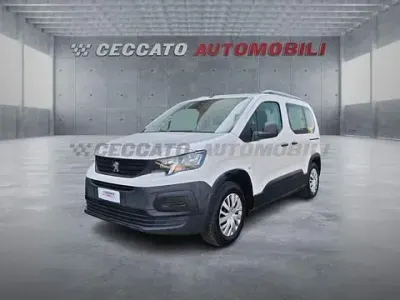 Usata Peugeot Rifter Active 110 CV (80 kW) 2019 Bianco Monovolume