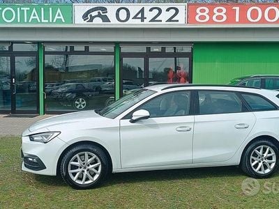 Usata Seat Leon Style 150 CV (110 kW) 2021 Bianco Station wagon