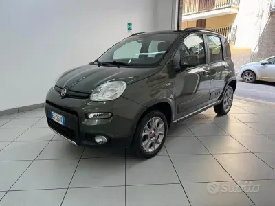 Usata Fiat Panda 4x4 Climbing 75 CV (55 kW) 2013 Verde Utilitaria