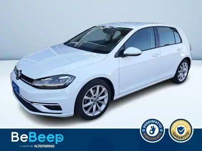 Usata VW Golf VII Business 116 CV (85 kW) 2017 Bianco pastello Berlina
