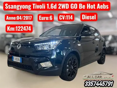 Begagnad SsangYong Tivoli 115 HK (84 kW) 2017 Svart SUV