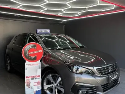 Usata Peugeot 308 131 CV (96 kW) 2019 Grigio Berlina