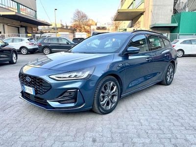 Usata Ford Focus ST-Line 125 CV (91 kW) 2023 Blu/azzurro Station wagon
