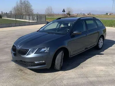 Begagnad Skoda Octavia G-TEC Ambition 131 HK (96 kW) 2020 Blå Kombi
