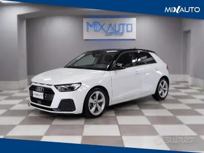 Usata Audi A1 Sportback Admired 116 CV (85 kW) 2020 Bianco Utilitaria