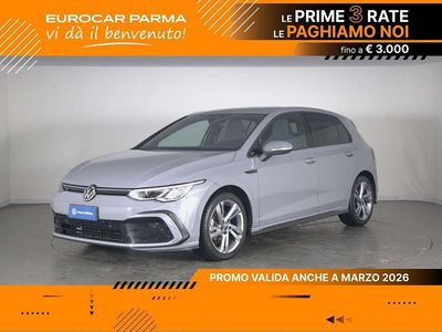 Usata VW Golf VII R-line 150 CV (110 kW) 2020 Moonstone grey Berlina