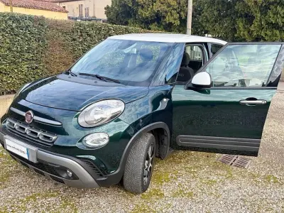 Usata Fiat 500L Cross 95 CV (69 kW) 2021 Verde Monovolume