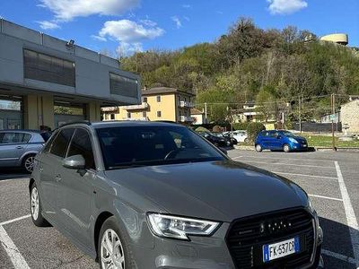 Usata Audi A3 Sport 184 CV (135 kW) 2017 Grigio Berlina