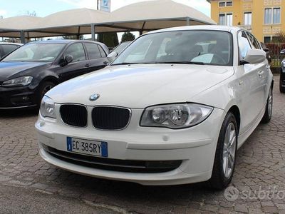 Usata BMW 116 Efficient Dynamics 116 CV (85 kW) 2010 Bianco Utilitaria