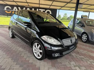 Usata Mercedes A170 Avantgarde 116 CV (85 kW) 2006 Nero Coupé