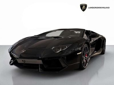 Usata Lamborghini Aventador 700 CV (514 kW) 2014 Nero pegaso Cabrio