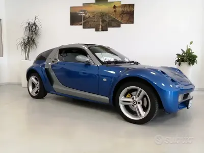 Usata Smart Roadster Passion 82 CV (60 kW) 2003 Blu Cabrio