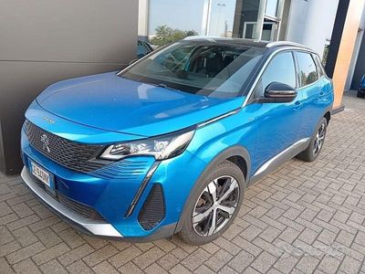 Begagnad Peugeot 3008 GT-line 131 HK (96 kW) 2021 Blå SUV