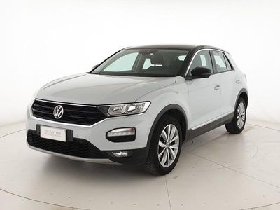 Usata VW T-Roc Style 150 CV (110 kW) 2021 White silver metallizzato nero SUV