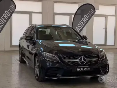 Usata Mercedes C220 Premium 194 CV (142 kW) 2021 Bluazzurro Station wagon
