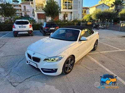 Begagnad BMW 218 Sport Line 150 HK (110 kW) 2016 Vit Cab