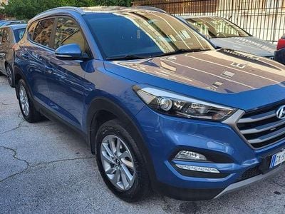 Usata Hyundai Tucson Comfort 132 CV (97 kW) 2016 Blu/azzurro SUV