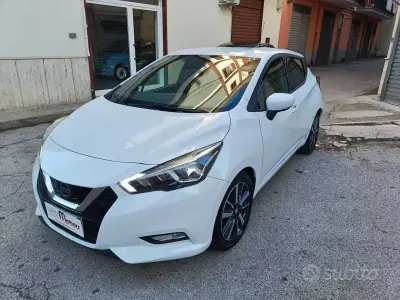 Usata Nissan Micra N-Connecta 90 CV (66 kW) 2017 Bianco Utilitaria