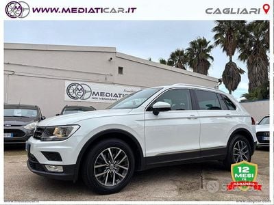 Usata VW Tiguan Business 115 CV (84 kW) 2017 Bianco SUV