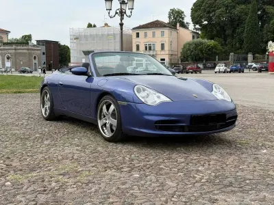 Usata Porsche 911 Carrera Cabriolet 300 CV (220 kW) 2000 Blu/azzurro Cabrio