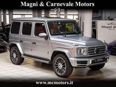 Usata Mercedes G500 AMG line 421 CV (309 kW) 2019 Grigio platinum magno SUV