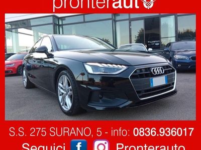 Usata Audi A4 Advanced Plus 204 CV (150 kW) 2021 Nero Berlina