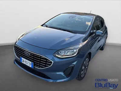 Second-hand Ford Fiesta Titanium 75 CP (55 kW) 2023 Albastru Hatchback