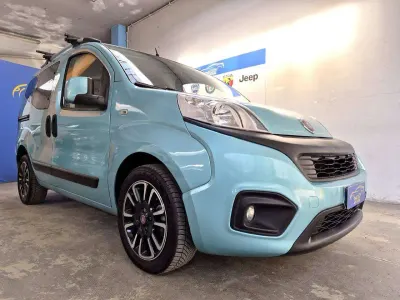 Usata Fiat Qubo Lounge 80 CV (58 kW) 2017 Blu/azzurro Monovolume
