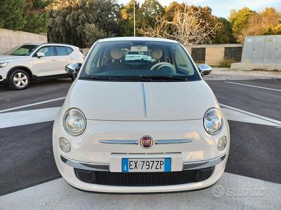 Bianco Usata 2015 Fiat 500 Lounge Berlina | 6290 € (Buon prezzo)