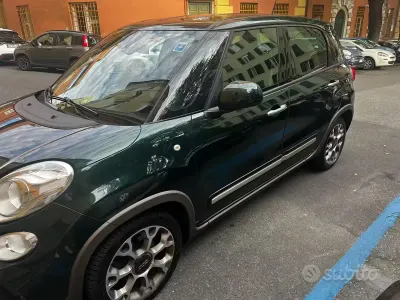 Usata Fiat 500L 85 CV (62 kW) 2017 Verde Monovolume