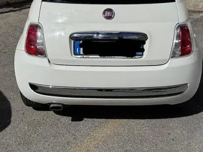 Usata Fiat 500 69 CV (50 kW) 2009 Bianco Cabrio