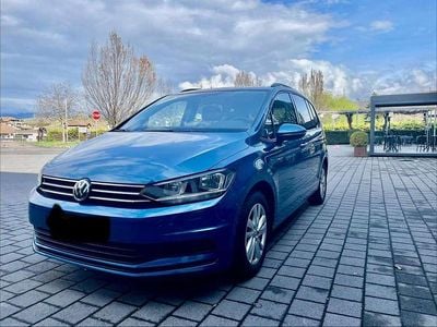 Usata VW Touran Business 150 CV (110 kW) 2020 Blu/azzurro Monovolume