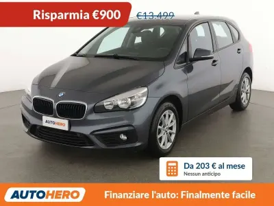 Usata BMW 218 Active Tourer Advantage 150 CV (110 kW) 2017 Grigio Monovolume