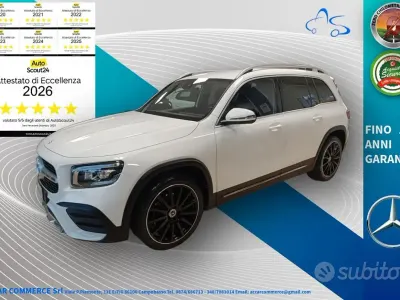 Usata Mercedes GLB200 Premium 150 CV (110 kW) 2022 Bianco SUV