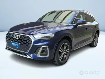 Usata Audi Q5 S-Line 204 CV (150 kW) 2022 Blu metallizzato SUV