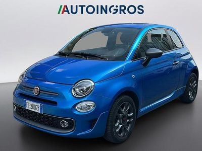 Käytetty Fiat 500 S 69 HP (50 kW) 2019 Sininen Viistoperä