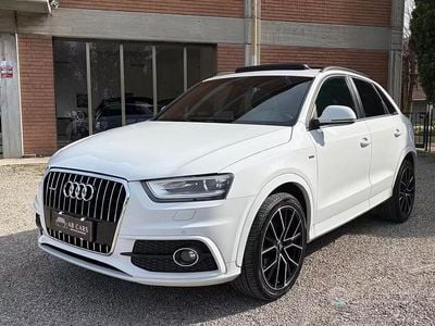 Usata Audi Q3 S-line plus 177 CV (130 kW) 2013 Bianco SUV