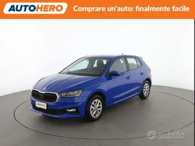 Brugt Skoda Fabia Selection 80 HK (58 kW) 2024 Blå Hatchback