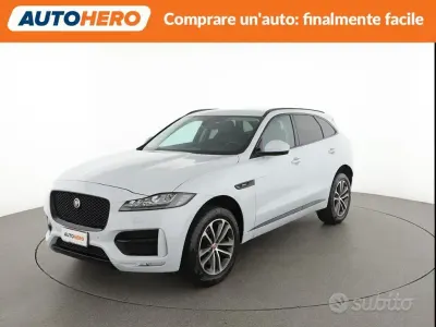Usata Jaguar F-Pace R-Sport 241 CV (177 kW) 2017 Bianco SUV