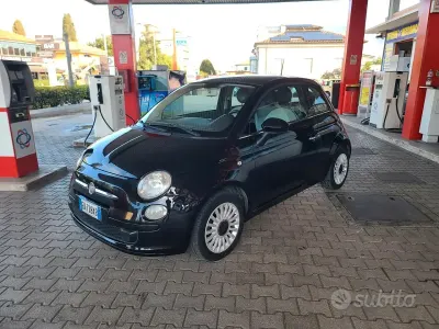 Usata Fiat 500 Lounge 69 CV (50 kW) 2012 Nero Berlina