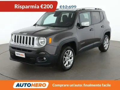 Usata Jeep Renegade Limited 140 CV (102 kW) 2016 Grigio SUV