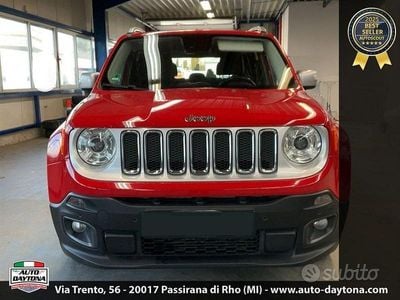Usata Jeep Renegade Limited 140 CV (102 kW) 2018 Rosso SUV